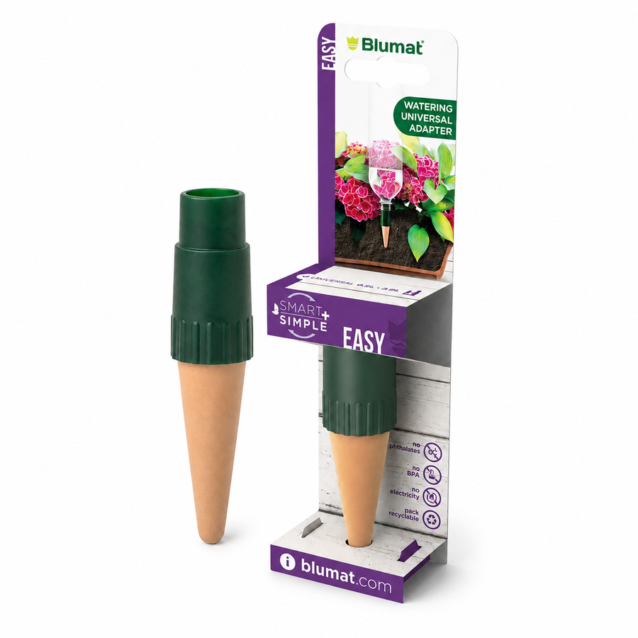 1 Clay Bottle Adapter Watering Spike