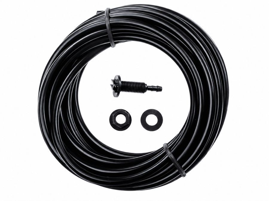 50 Feet of 8 mm Feeding Tube + Pressure Reducer